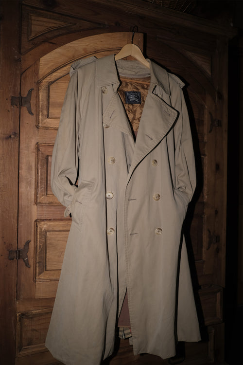 Burberrys Wool Lined Trench Coat