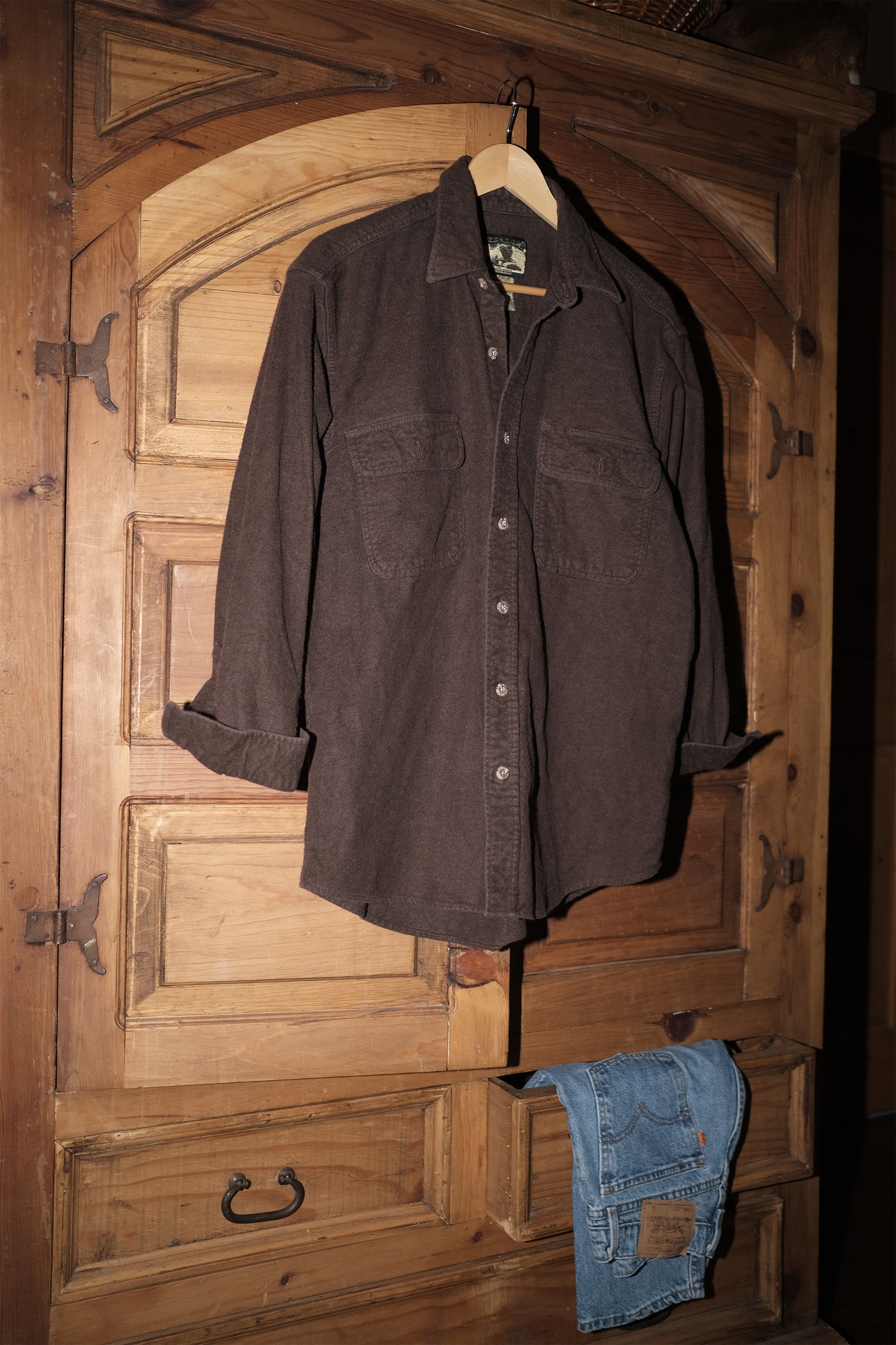Chocolate Brown Overshirt
