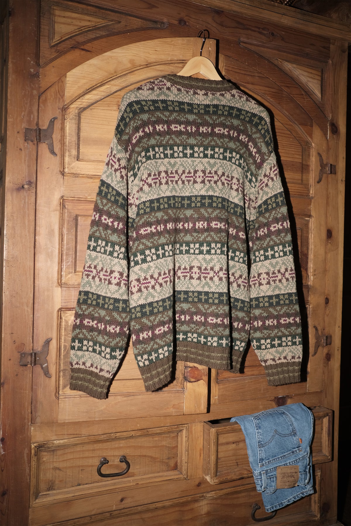 Green Fair Isle Sweater