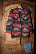 Southwestern Wool Blazer