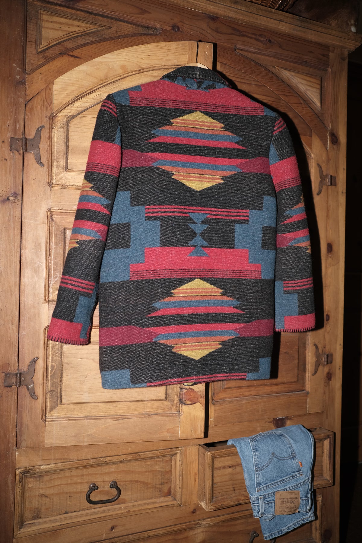 Southwestern Wool Blazer