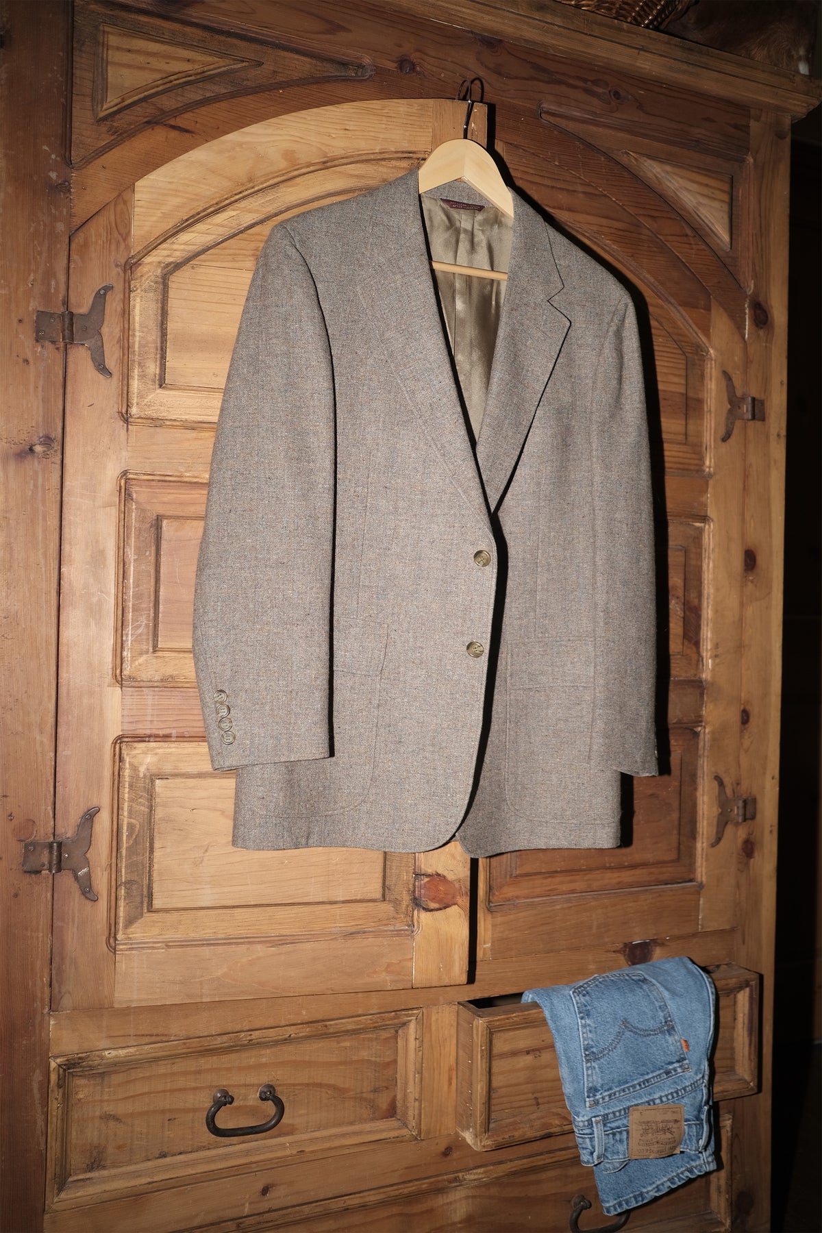 Tan Wool Blazer